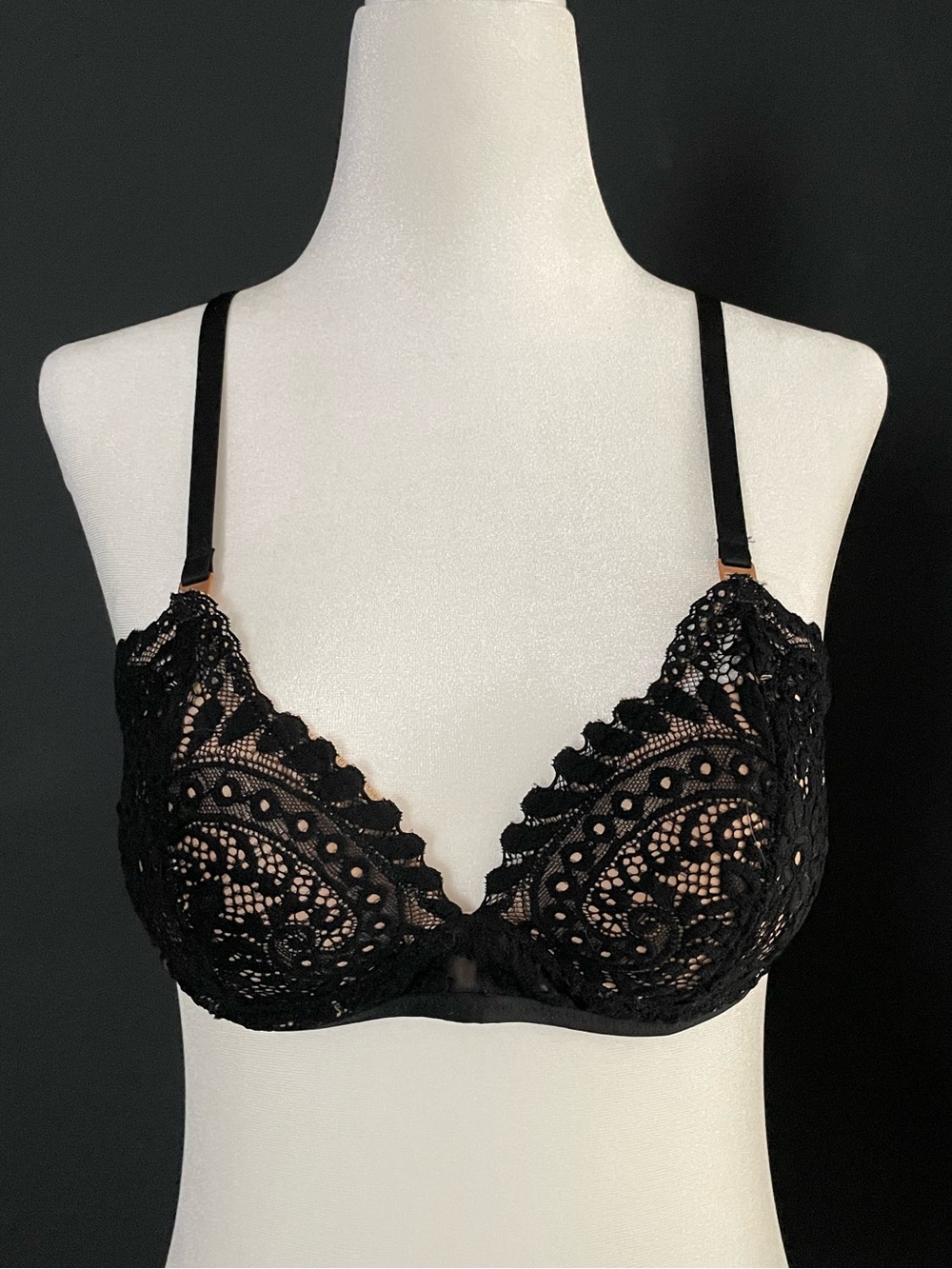 aerie Black Lace Bra